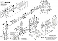 Bosch 0 611 244 139 11244 E Rotary Hammer 120 V / Eu Spare Parts